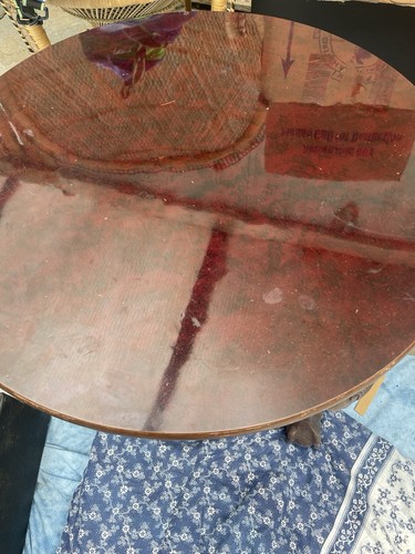 Oak round side - round,