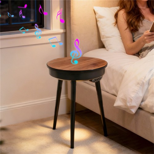 Smart coffee table nightstand - coffee,