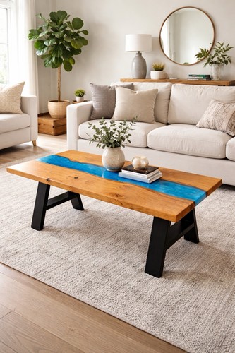 Scottish oak coffee - oak, table