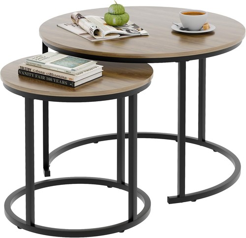 Coffee table nesting side set - coffee,
