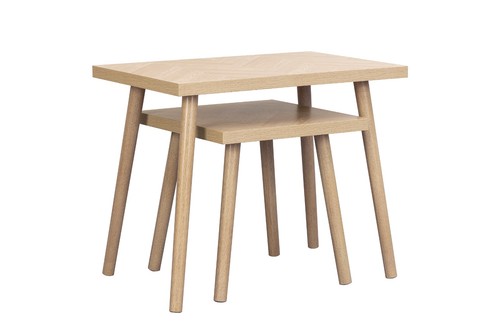 Herringford nest tables - herringford, oak