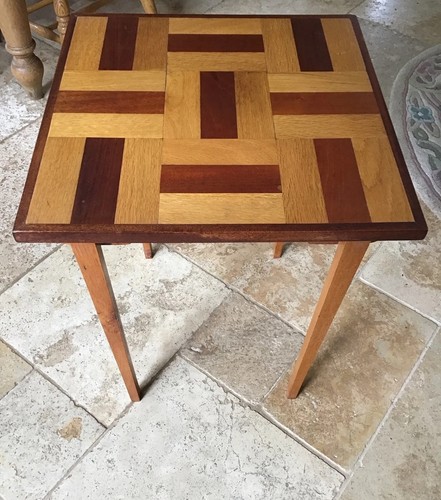 Vintage coffee end side - end, table