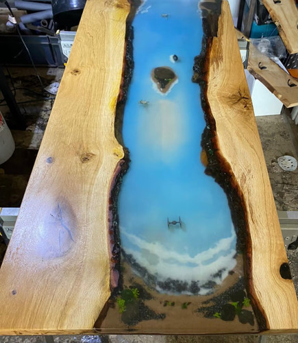 Star wars lagoon table walnut - lagoon, table.