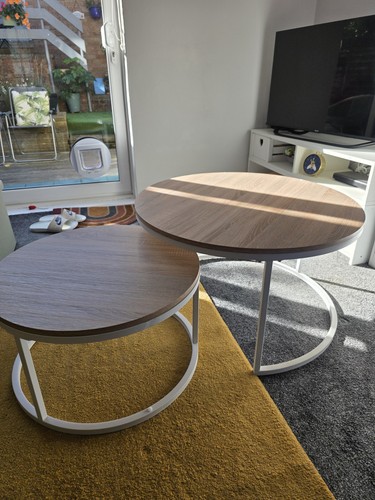 Elegant nesting coffee - coffee, table