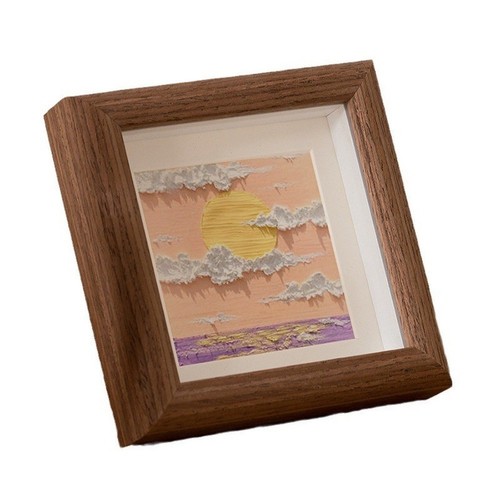 Wood square frame inch for - 8,