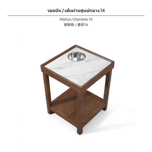 Oak solid wood coffee - wood,